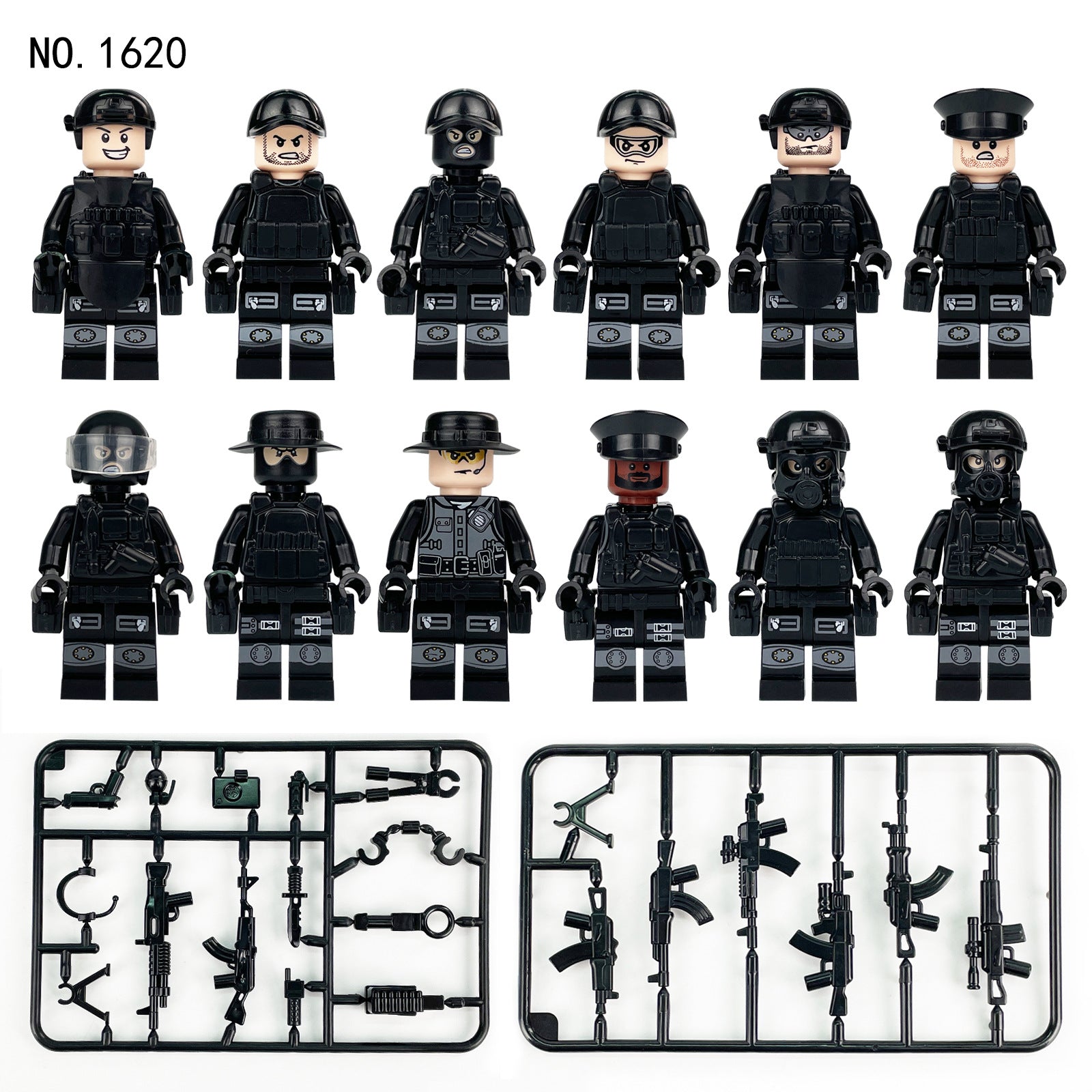 Valor Guard SWAT - Assault Team - 12 Man Team - Mil-Blox - Mil-Blox