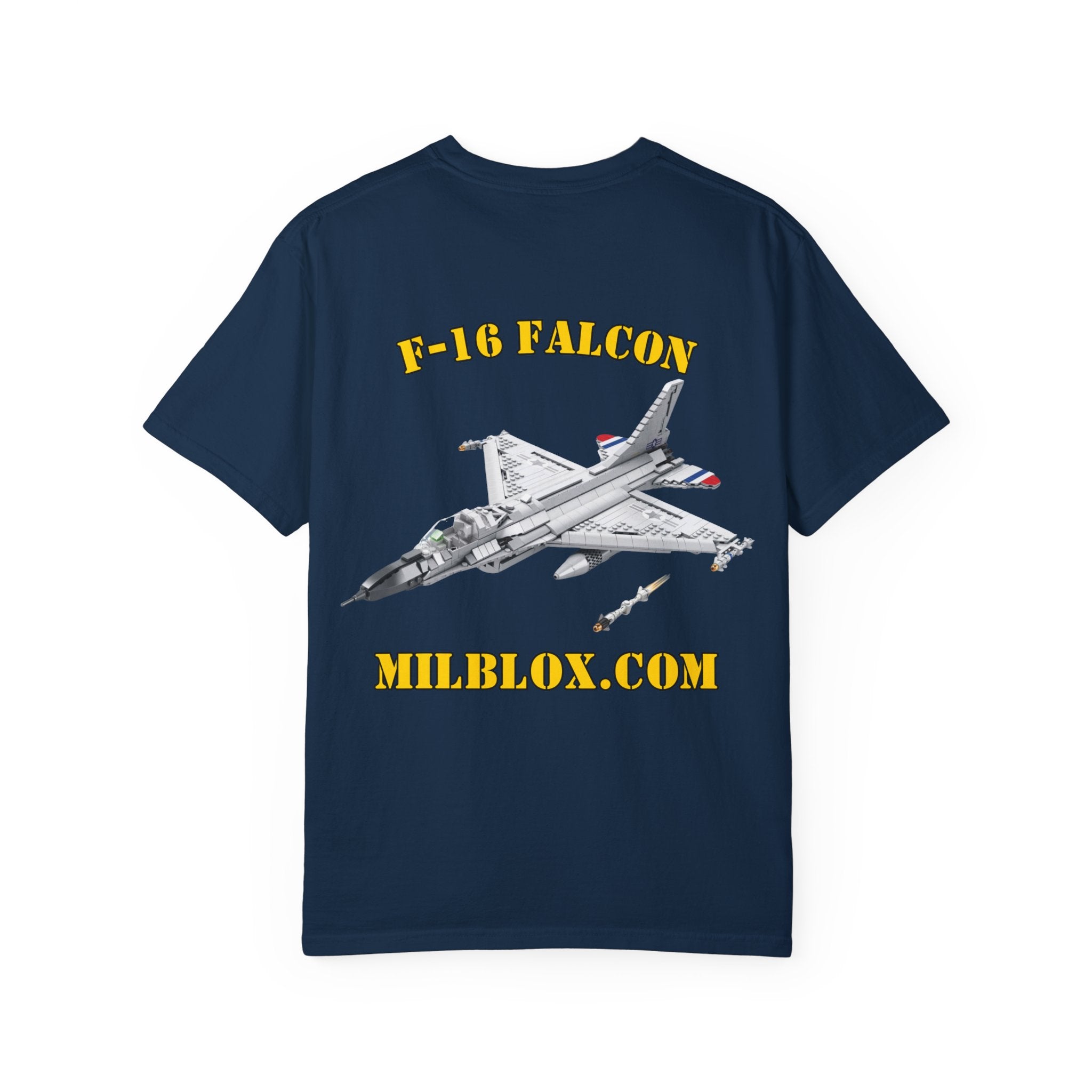 F-16 Falcon Mil-Blox Unisex Shirt - Mil-Blox