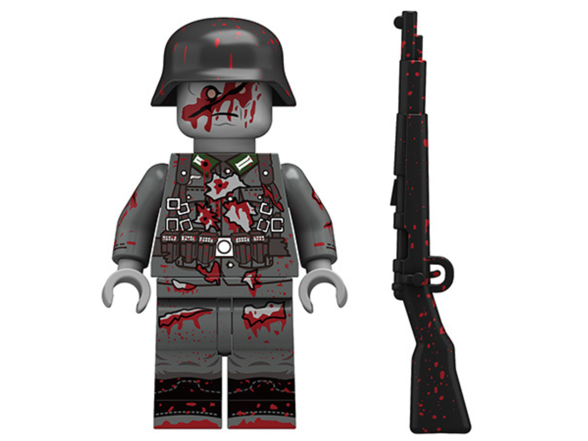 WWII German Soldier Zombie - Mil-Blox