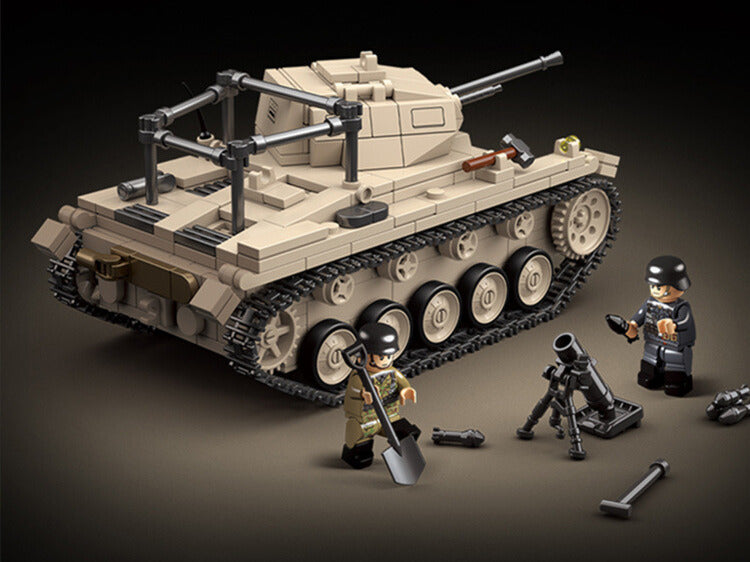 WWII - German Panzer II - Mil-Blox - Mil-Blox