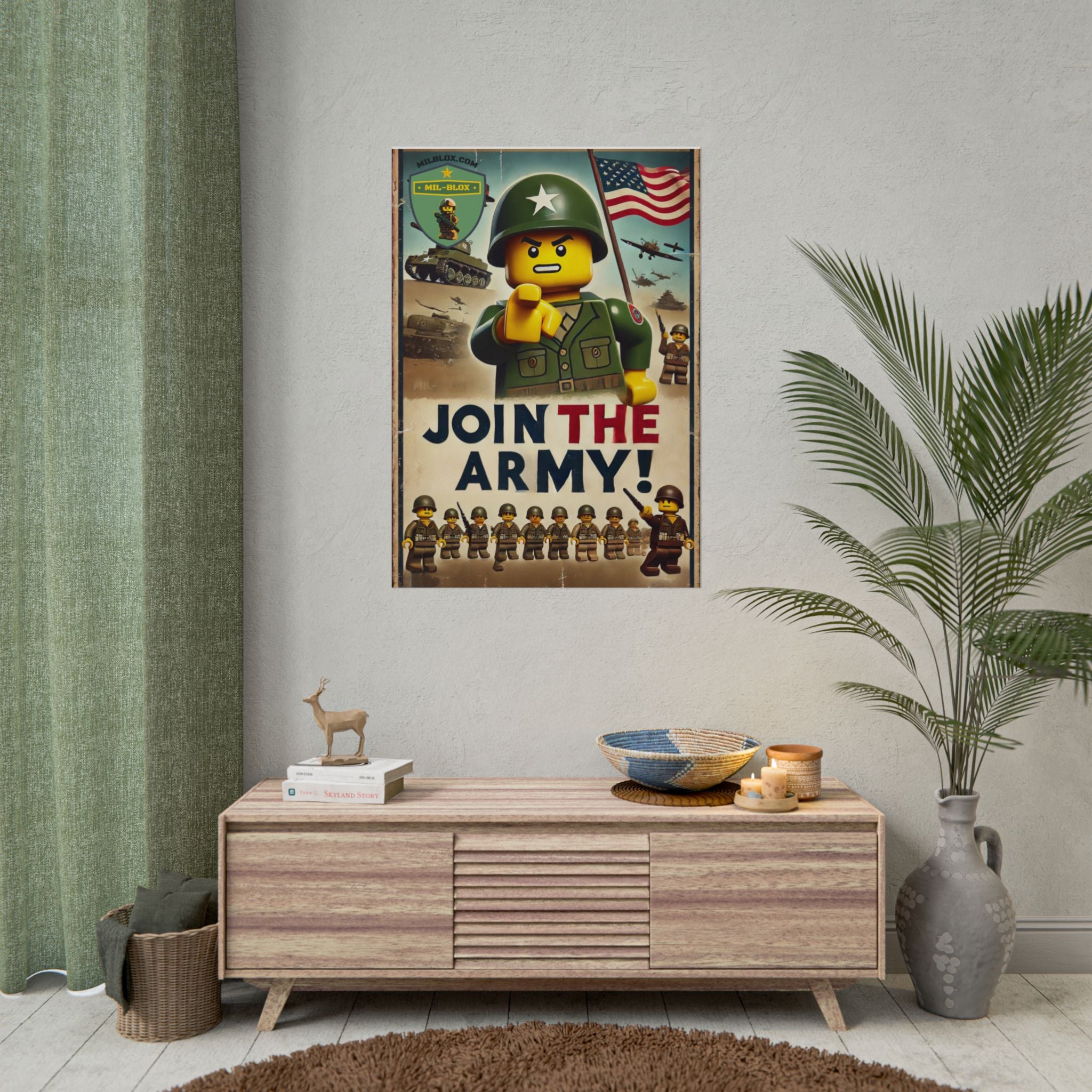 Mil-Blox WWII Join The Army Poster - Mil-Blox