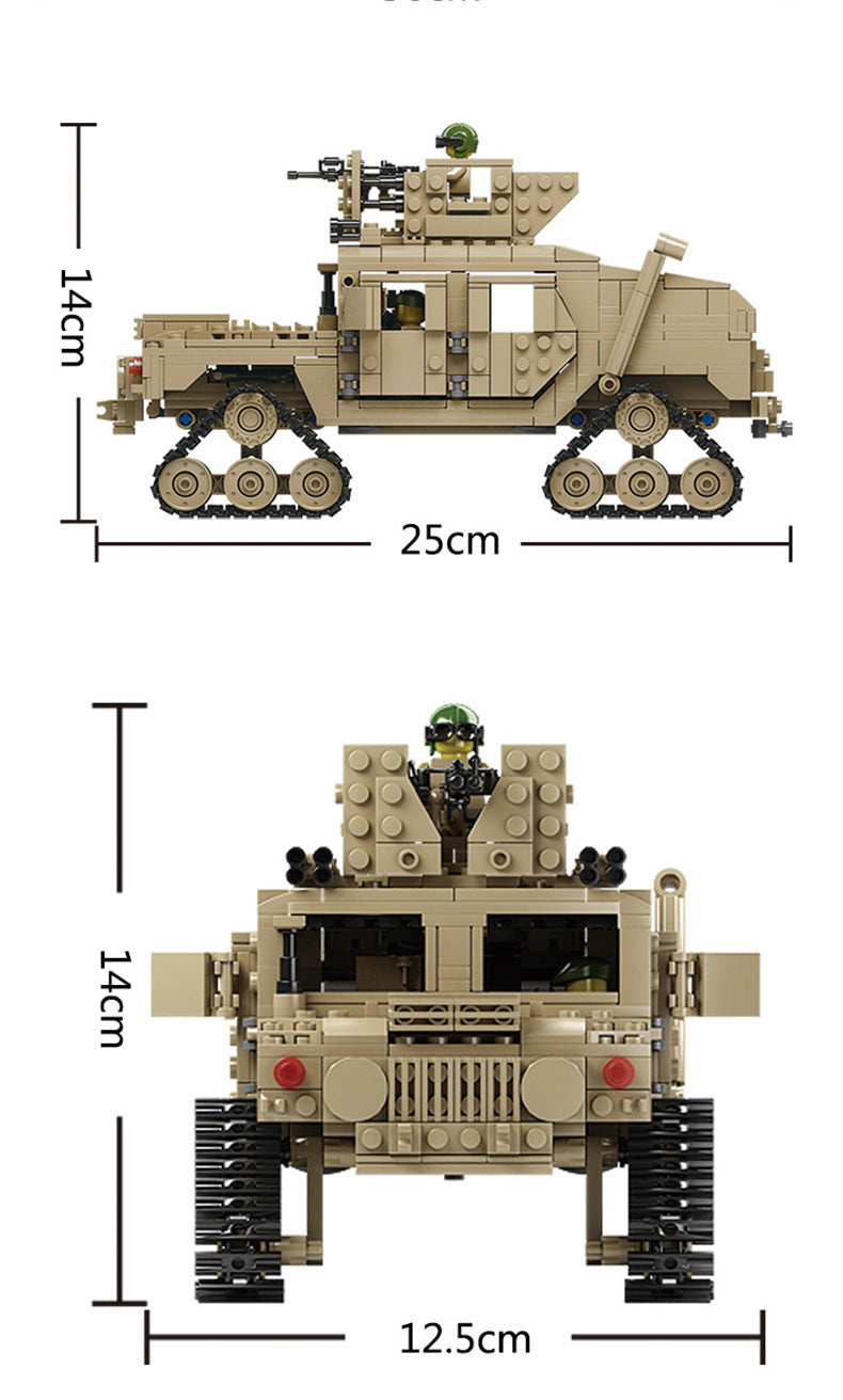 M1A2 Abrams Tank - Mil-Blox - Mil-Blox