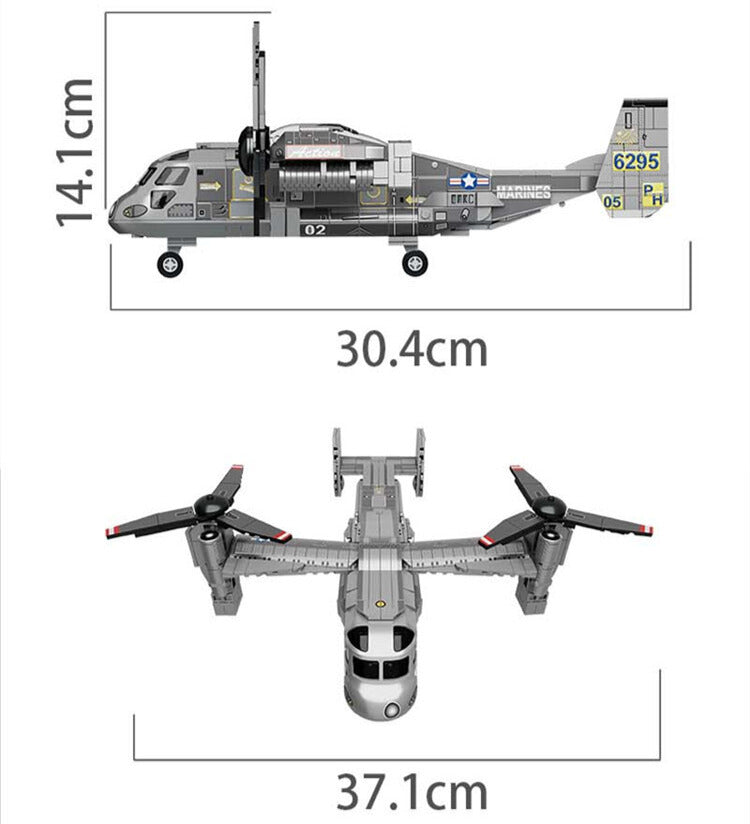 MV-22 - Marine Osprey - Mil-Blox - Mil-Blox