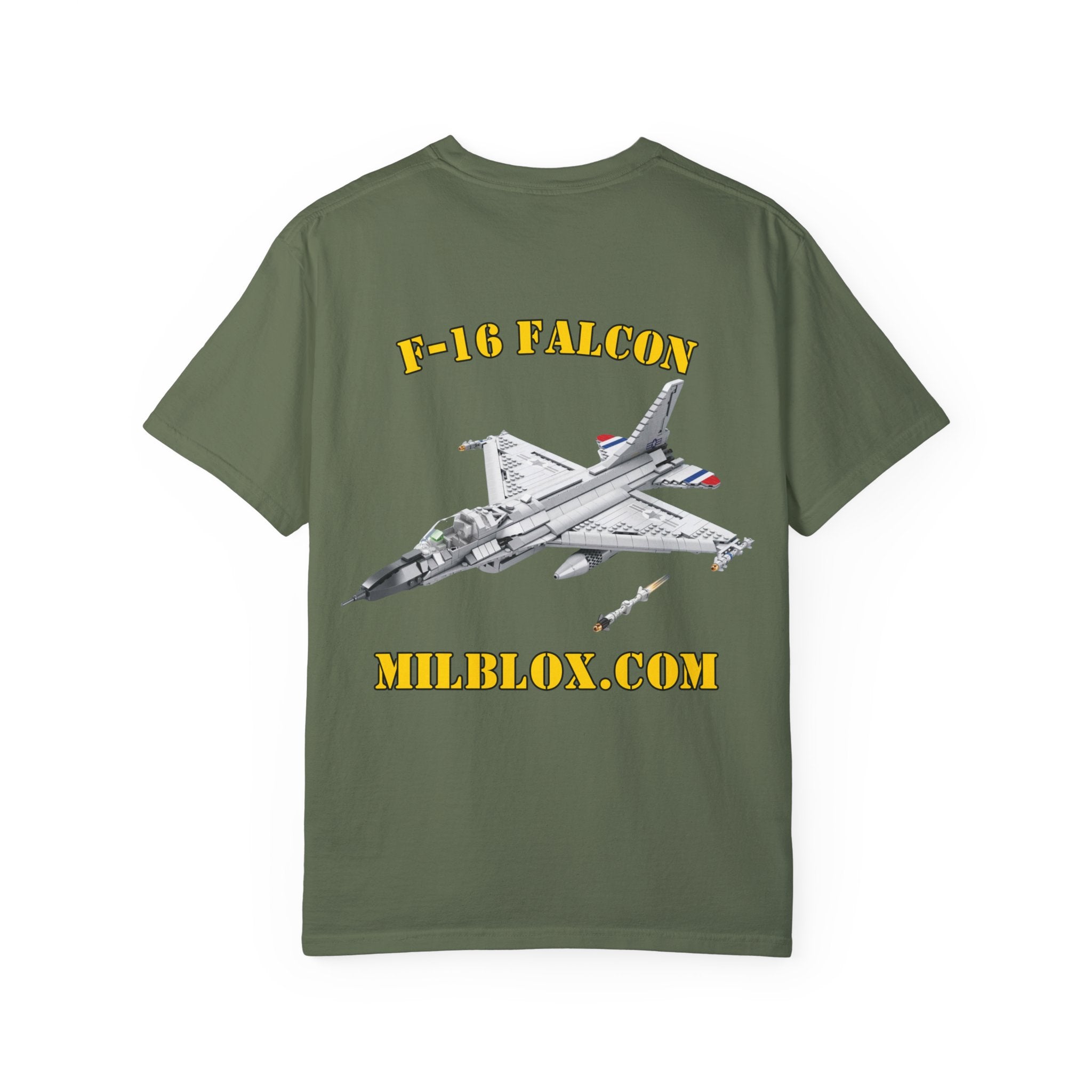 F-16 Falcon Mil-Blox Unisex Shirt - Mil-Blox