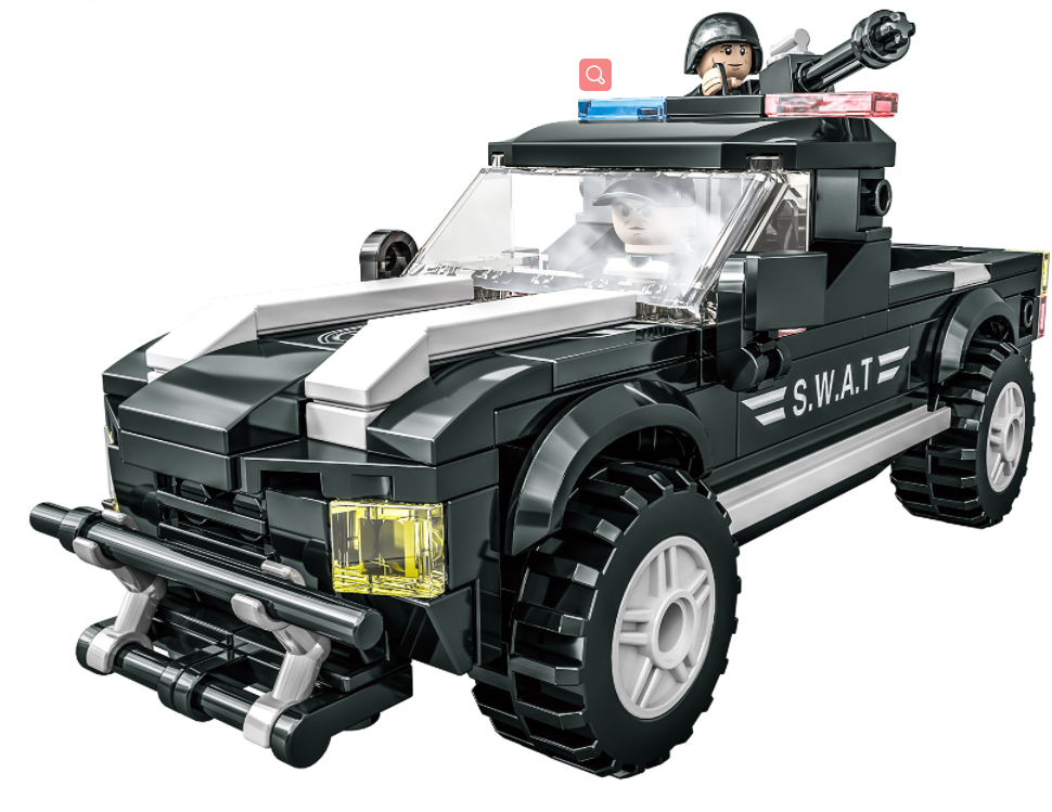 SWAT Rapid Pick Up Truck / Patrol Boat - Mil-Blox - Mil-Blox