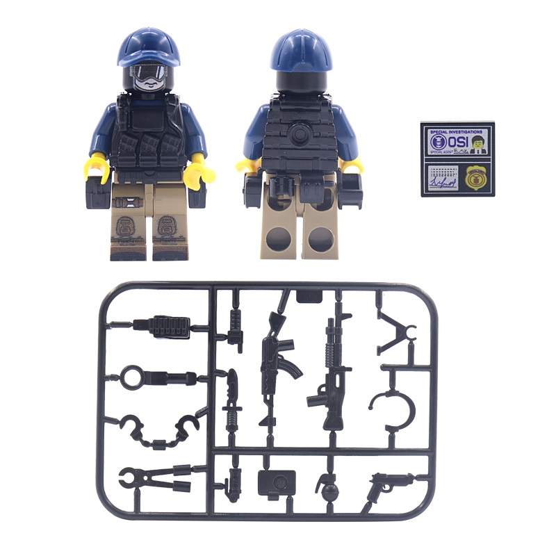 OSI Raid Figure - Male - Mil-Blox - Mil-Blox