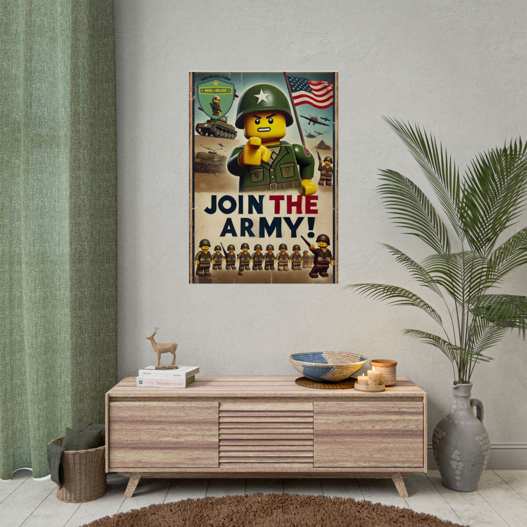 Mil-Blox WWII Join The Army Poster - Mil-Blox