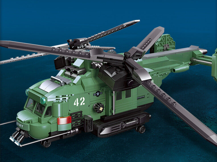 Valor Guard Twin Rotor Helicopter - Mil-Blox - Mil-Blox