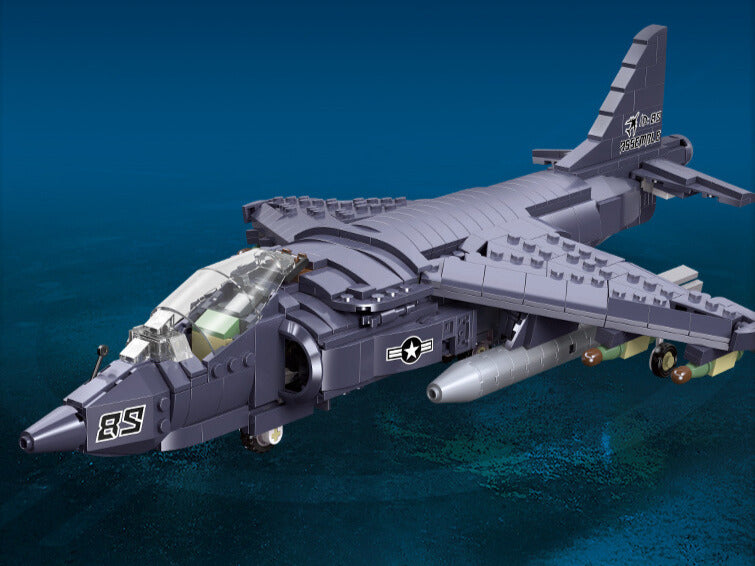 AV-8II Harrier Jet - Mil-Blox - Mil-Blox
