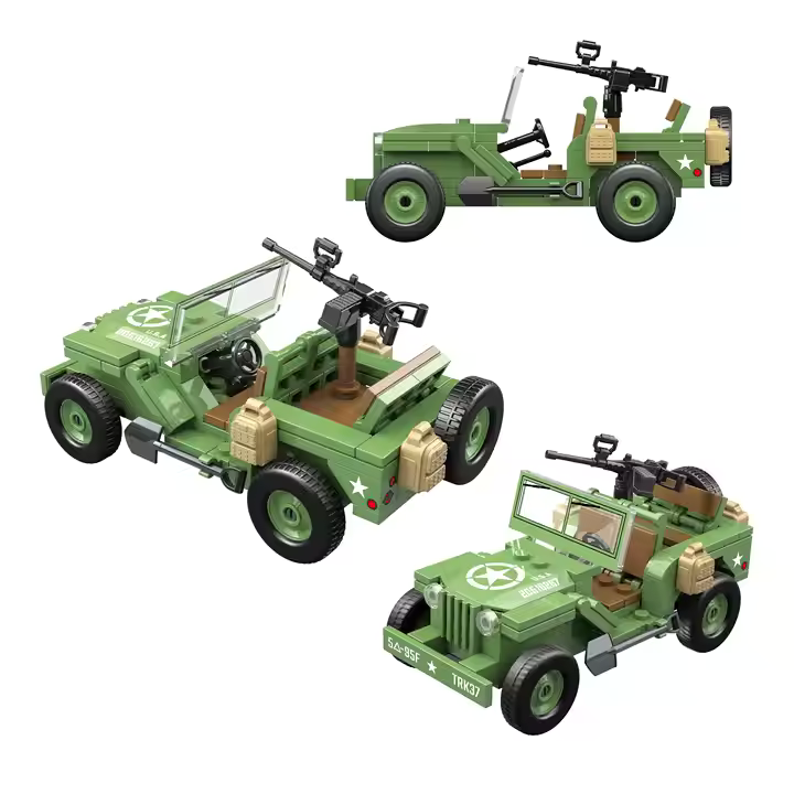 WWII - U.S. Army Jeep - Mil-Blox - Mil-Blox