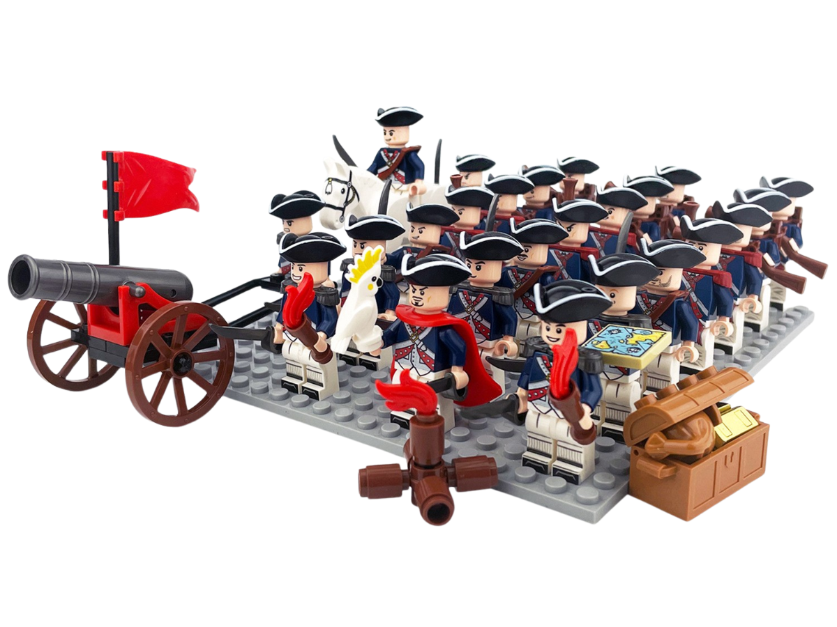 American Revolution Continental Army - 24 Man - Mil-Blox
