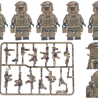 U.S. Navy SEALS - 5-Man Team - Mil-Blox