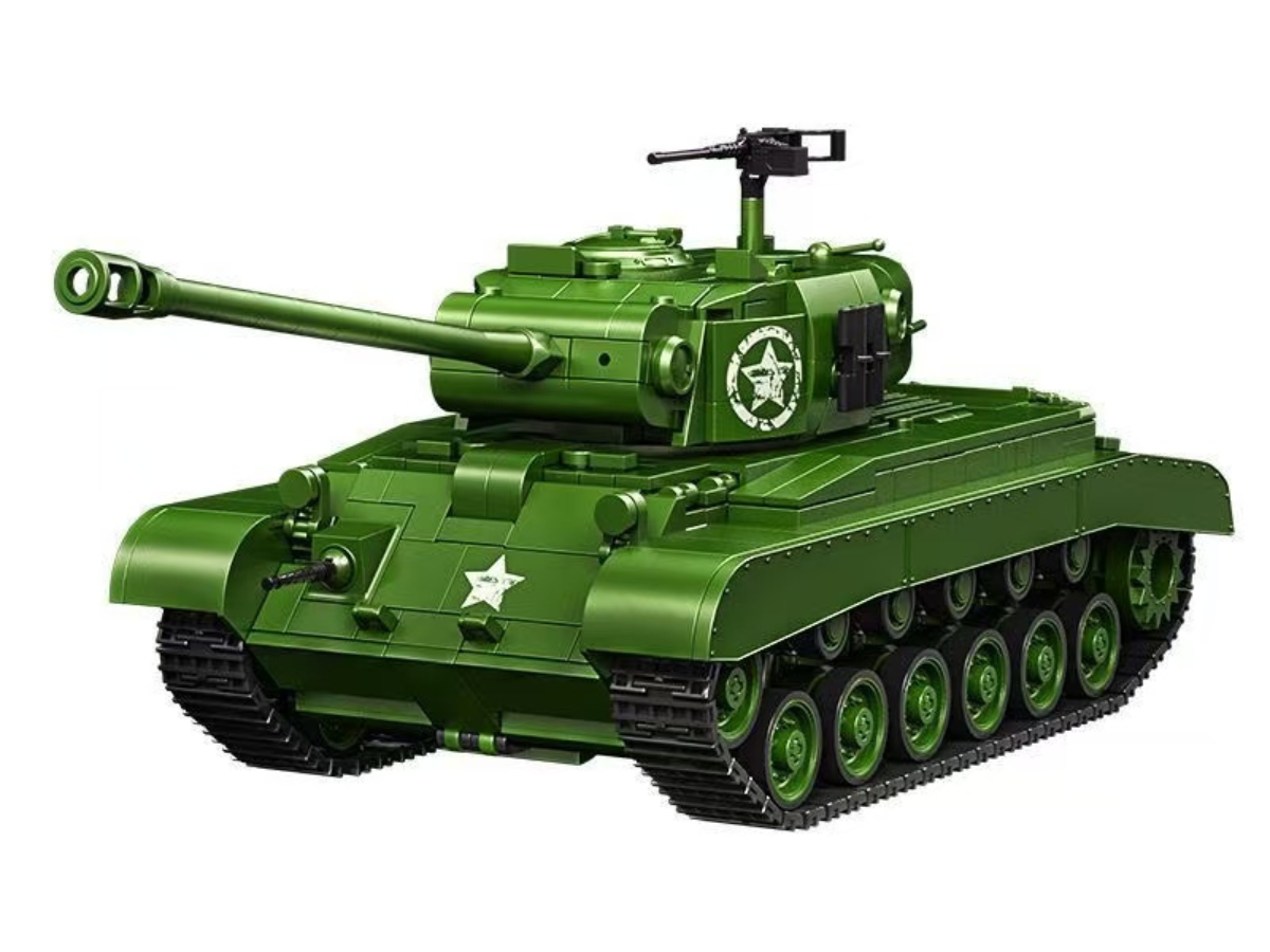 WWII - M26 Pershing Tank - Legendary Series - Mil-Blox