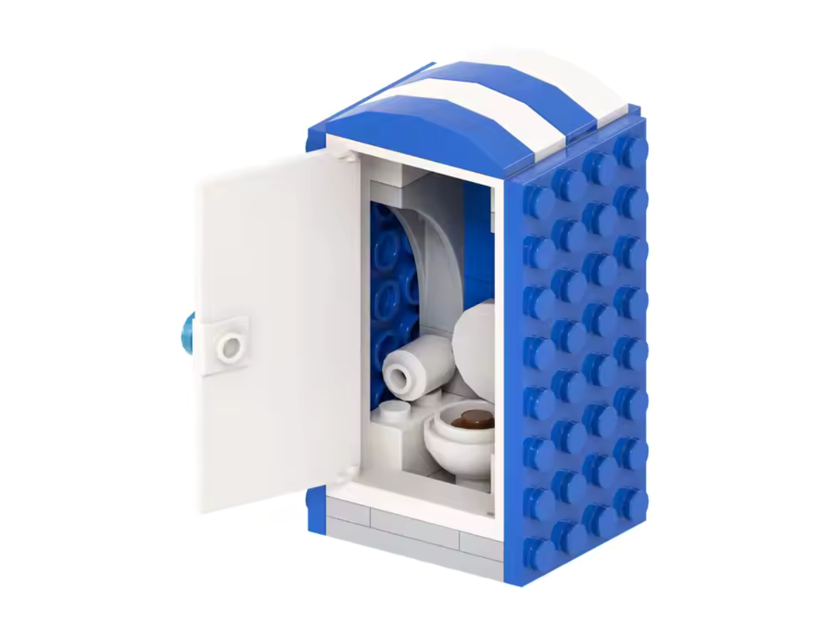 Deployed Port-A-Potty - Mil-Blox