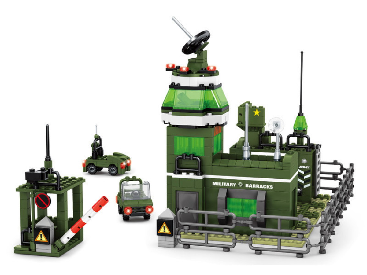 Valor Guard Air Traffic Control and Barracks Base - Mil-Blox - Mil-Blox