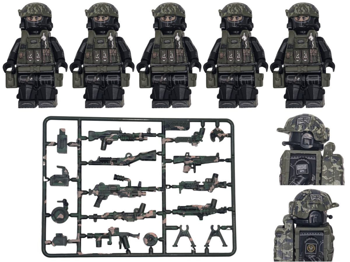 UK - Special Air Service SAS - 5-Blade Team - Mil-Blox - Mil-Blox