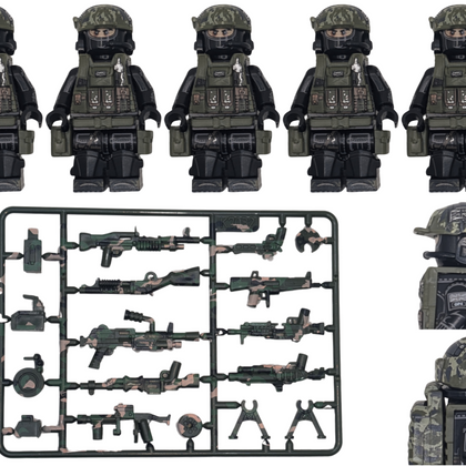 UK - Special Air Service SAS - 5-Blade Team - Mil-Blox