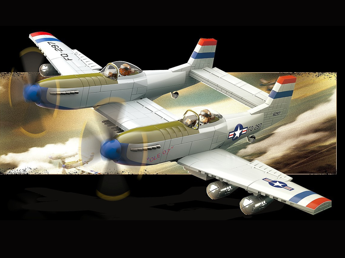 WWII -  F-82E Twin Mustang - Mil-Blox