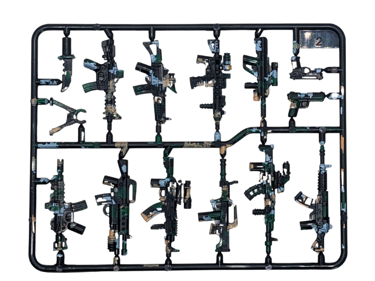 Ukrainian - 4 Man Heavy Fire Team - Mil-Blox - Mil-Blox