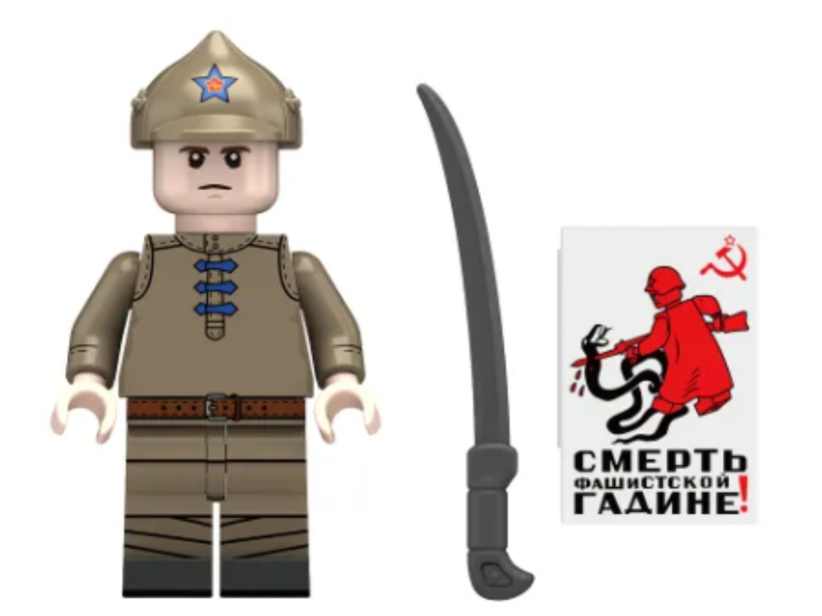 WWII - Russian Mixed Troops - 4 Man Squad - Mil-Blox - Mil-Blox