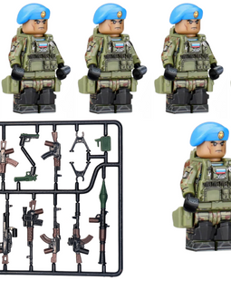 Russian VDV Paratroopers 5-Man Squad - Mil-Blox