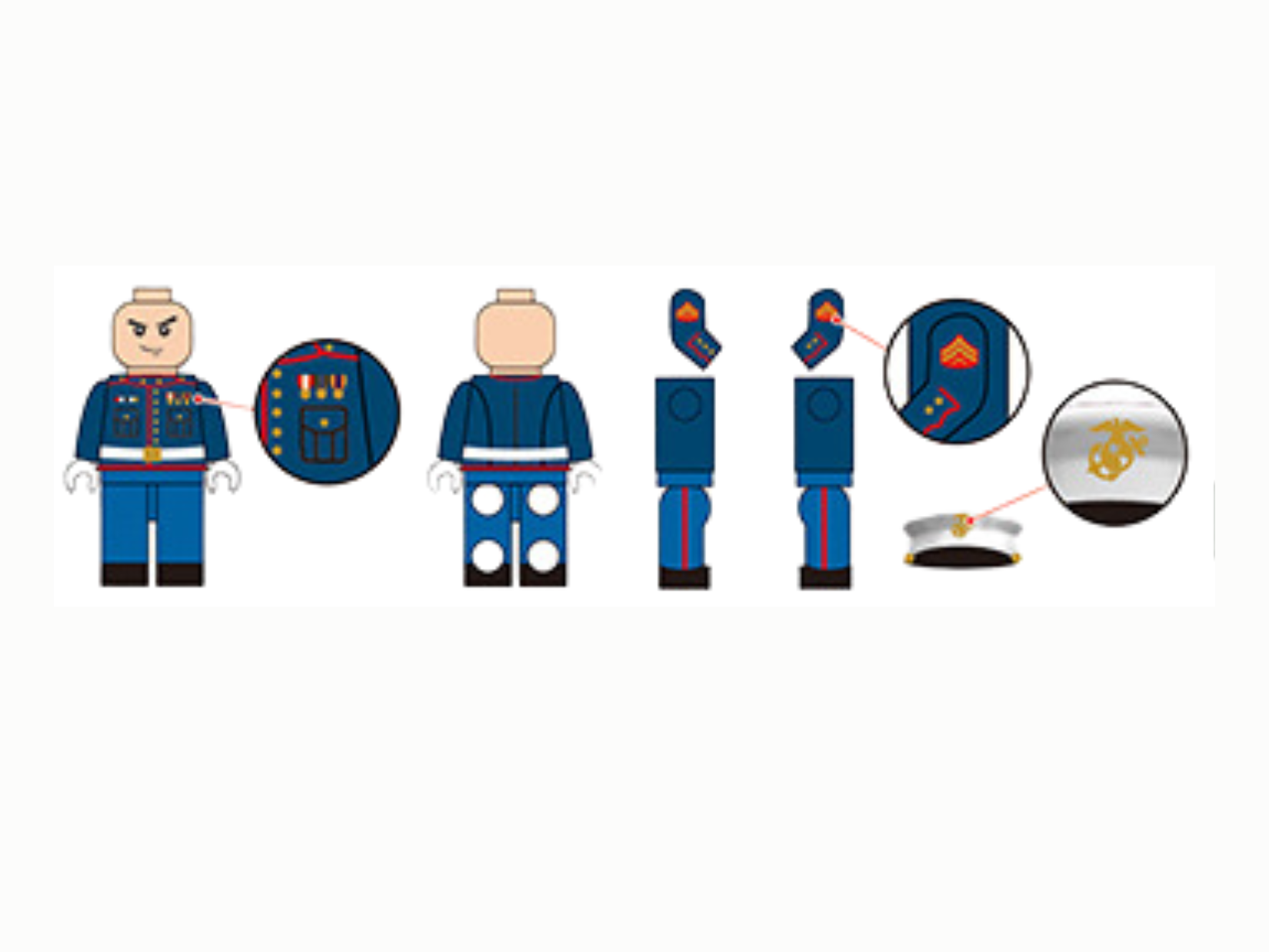 U.S. Marine Embassy Guard - Mil-Blox - Mil-Blox