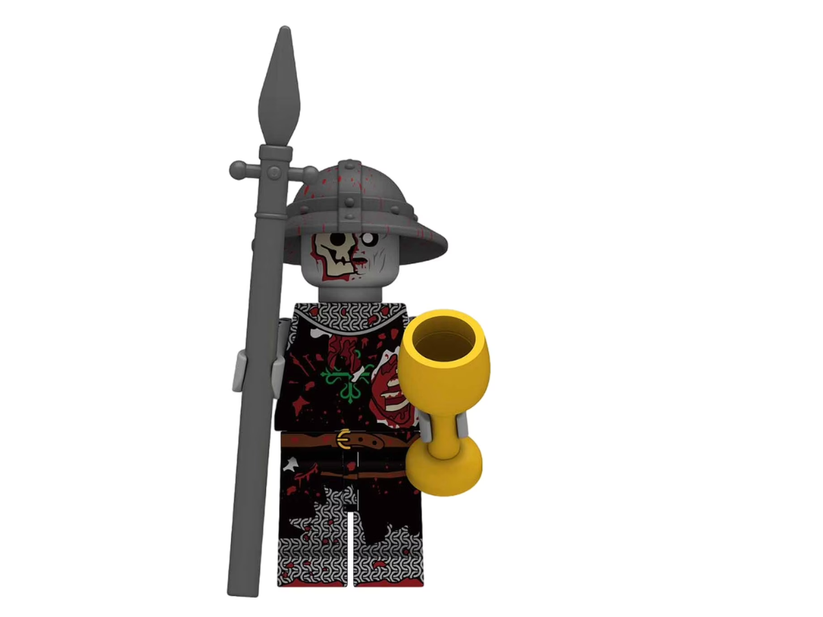Crusader Knight Zombie - Mil-Blox