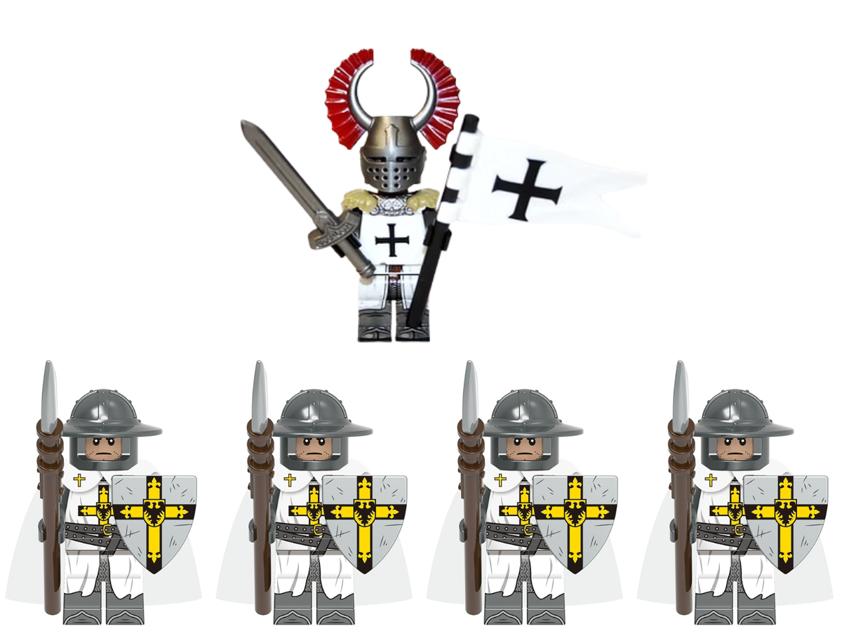 Teutonic Knights 5 Man Squad - Mil-Blox