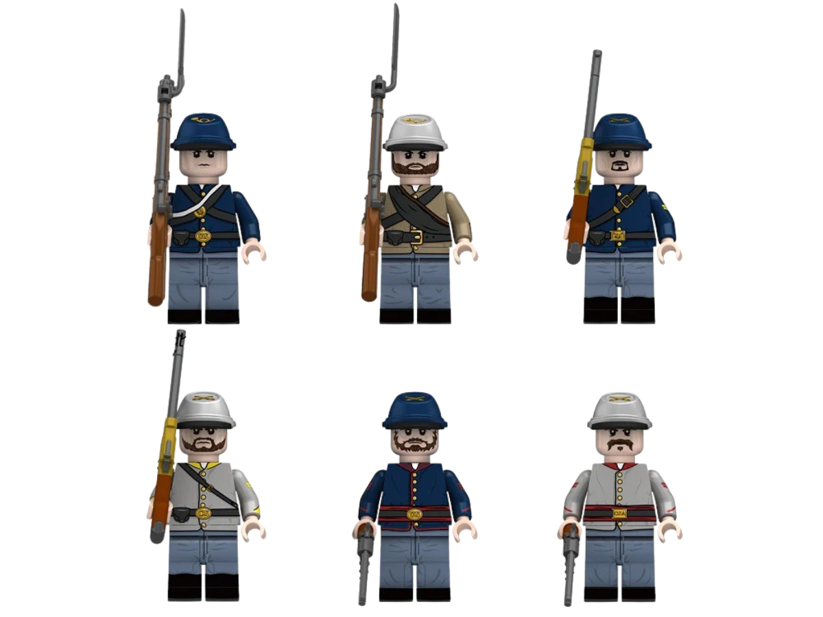 American Civil War - Mixed 6 Man - Mil-Blox