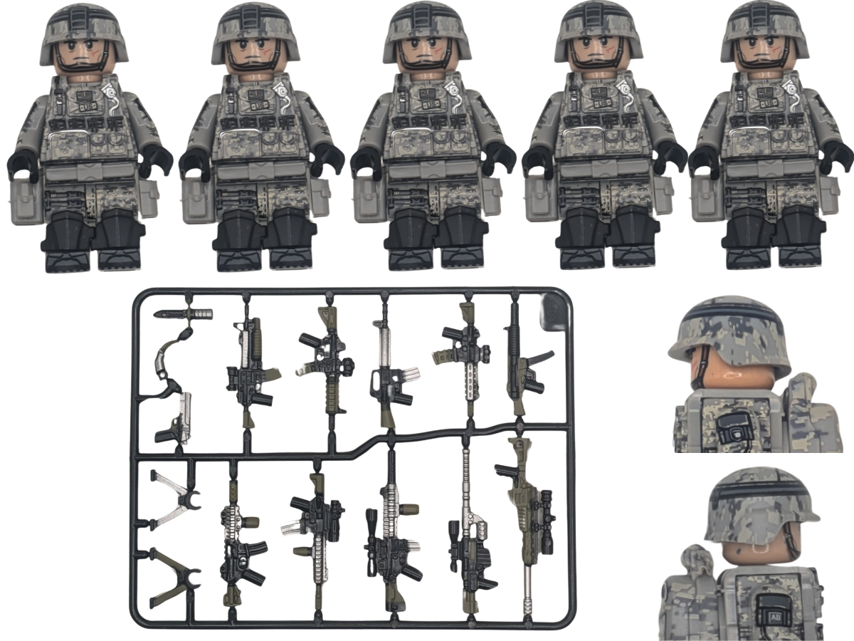 U.S. Army - 101st Airborne ACU - 5-Man Squad - Mil-Blox - Mil-Blox