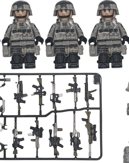 U.S. Army - 101st Airborne ACU - 5-Man Squad - Mil-Blox