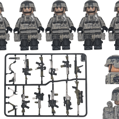 U.S. Army - 101st Airborne ACU - 5-Man Squad - Mil-Blox