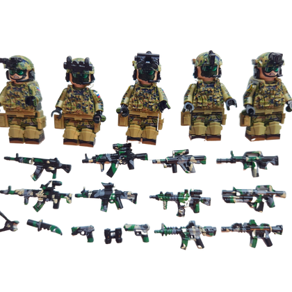 Russian Spetsnaz 5 Man Heavy Fire Team - Mil-Blox