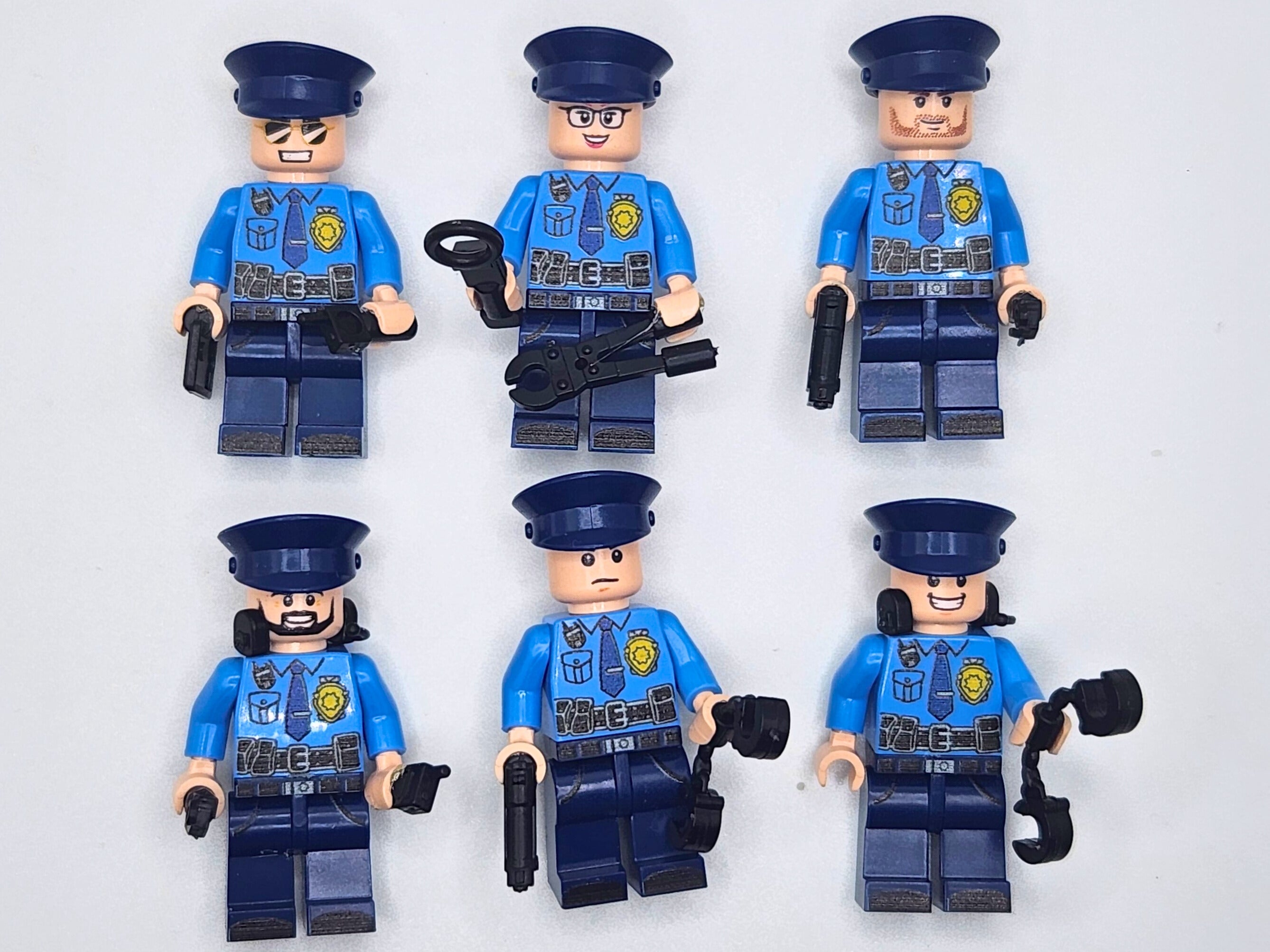 Uniformed Police Squad - 6 Man Team - Mil-Blox - Mil-Blox