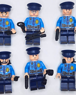 Uniformed Police Squad - 6 Man Team - Mil-Blox