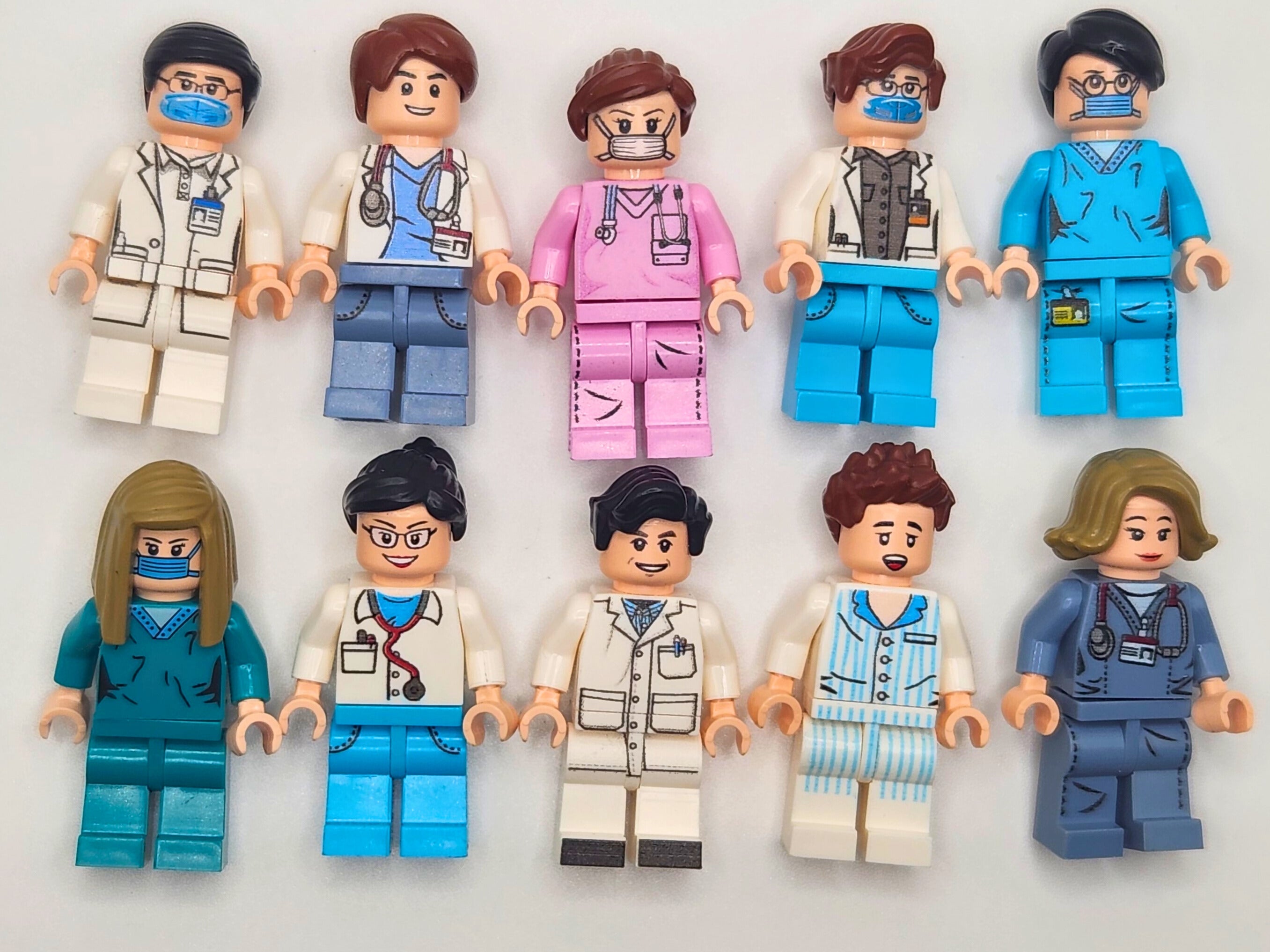 Doctor and Nurse Heroes - Mil-Blox - Mil-Blox