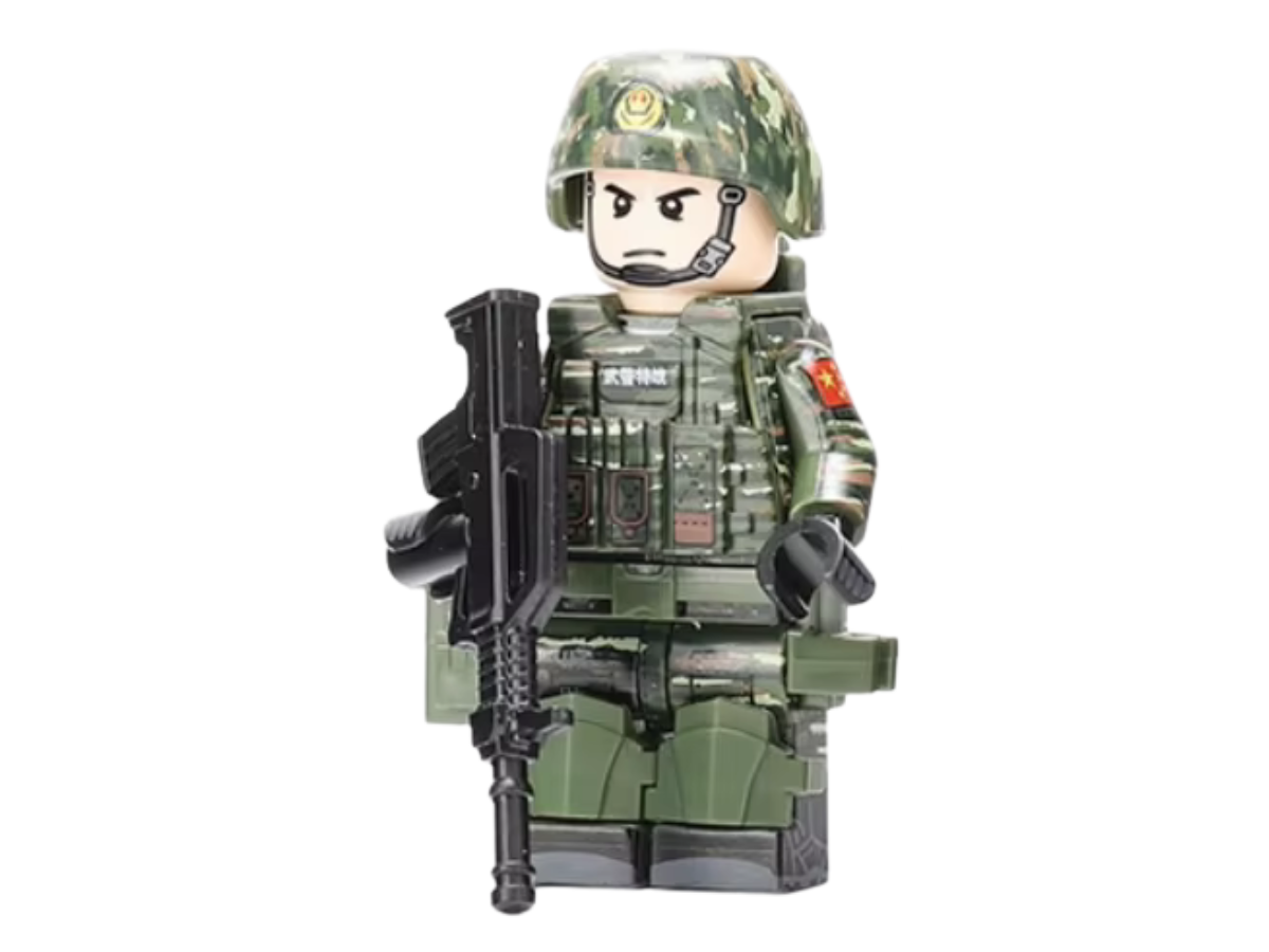 Chinese Snow Leopards Commandos 5-Man Squad - Mil-Blox