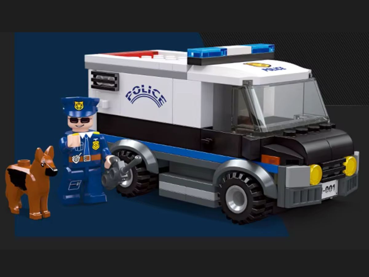 Police Patty Wagon - Mil-Blox