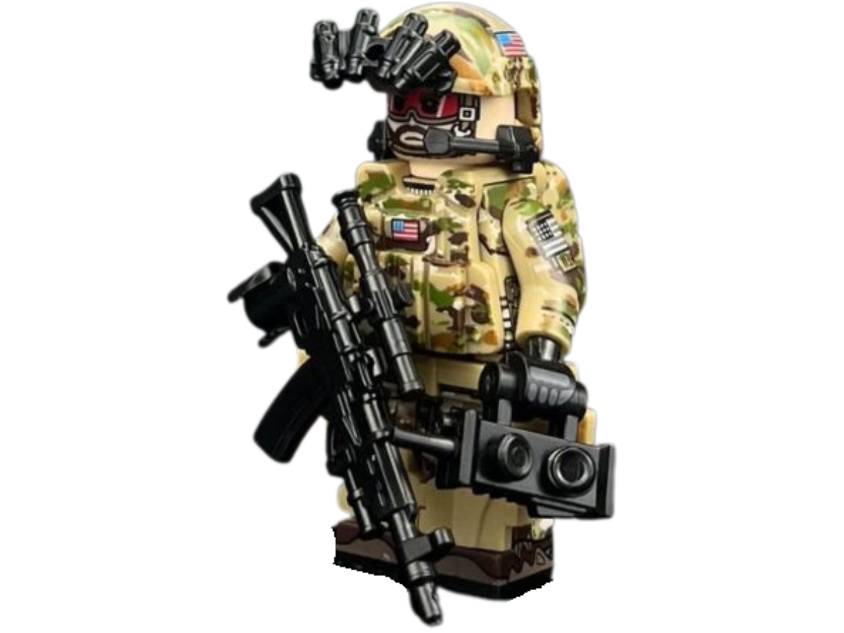Navy Seal 5 Man Desert Team - Mil-Blox