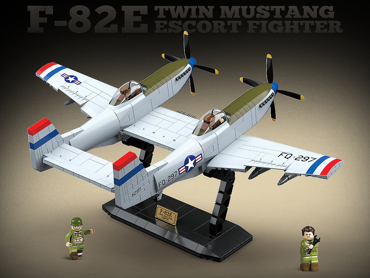 WWII -  F-82E Twin Mustang - Mil-Blox