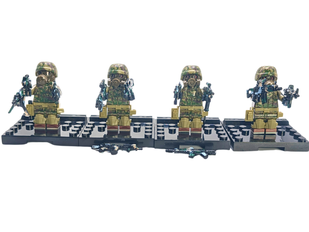 Ukrainian - 4 Man Heavy Fire Team - Mil-Blox - Mil-Blox