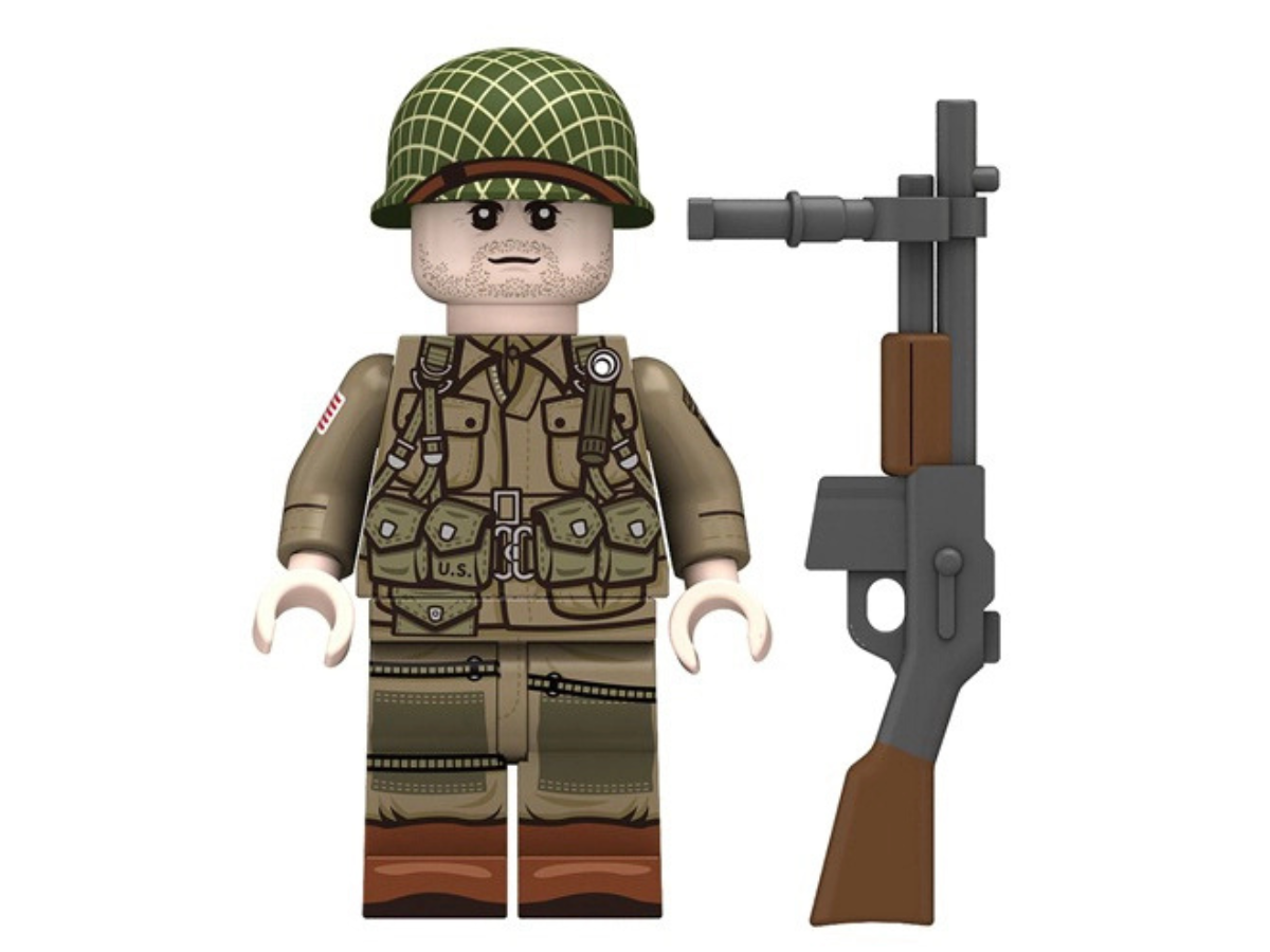 WWII U.S. Army 101st Airborne - 6 Man Squad - Mil-Blox