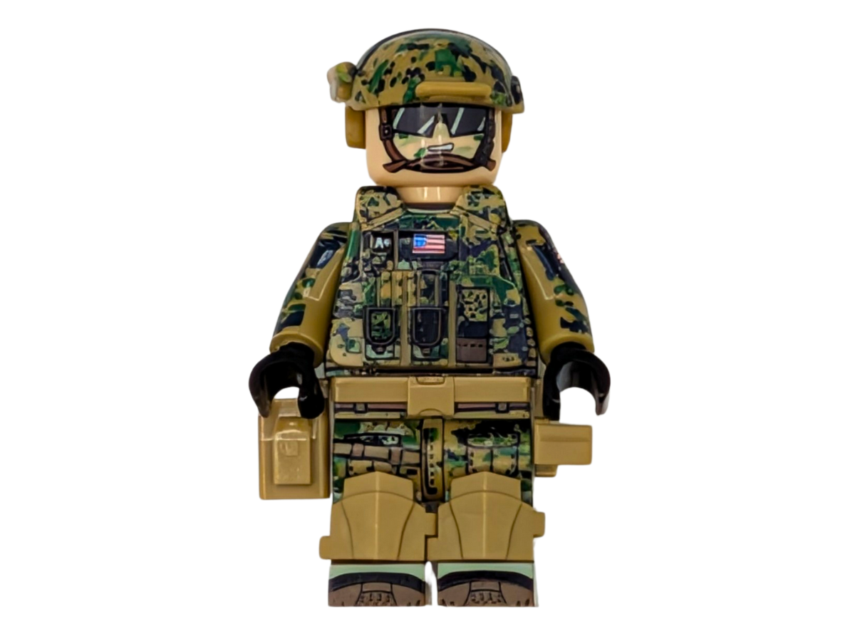 U.S. Marine Woodland Digi Camo 5 Man Squad - Mil-Blox
