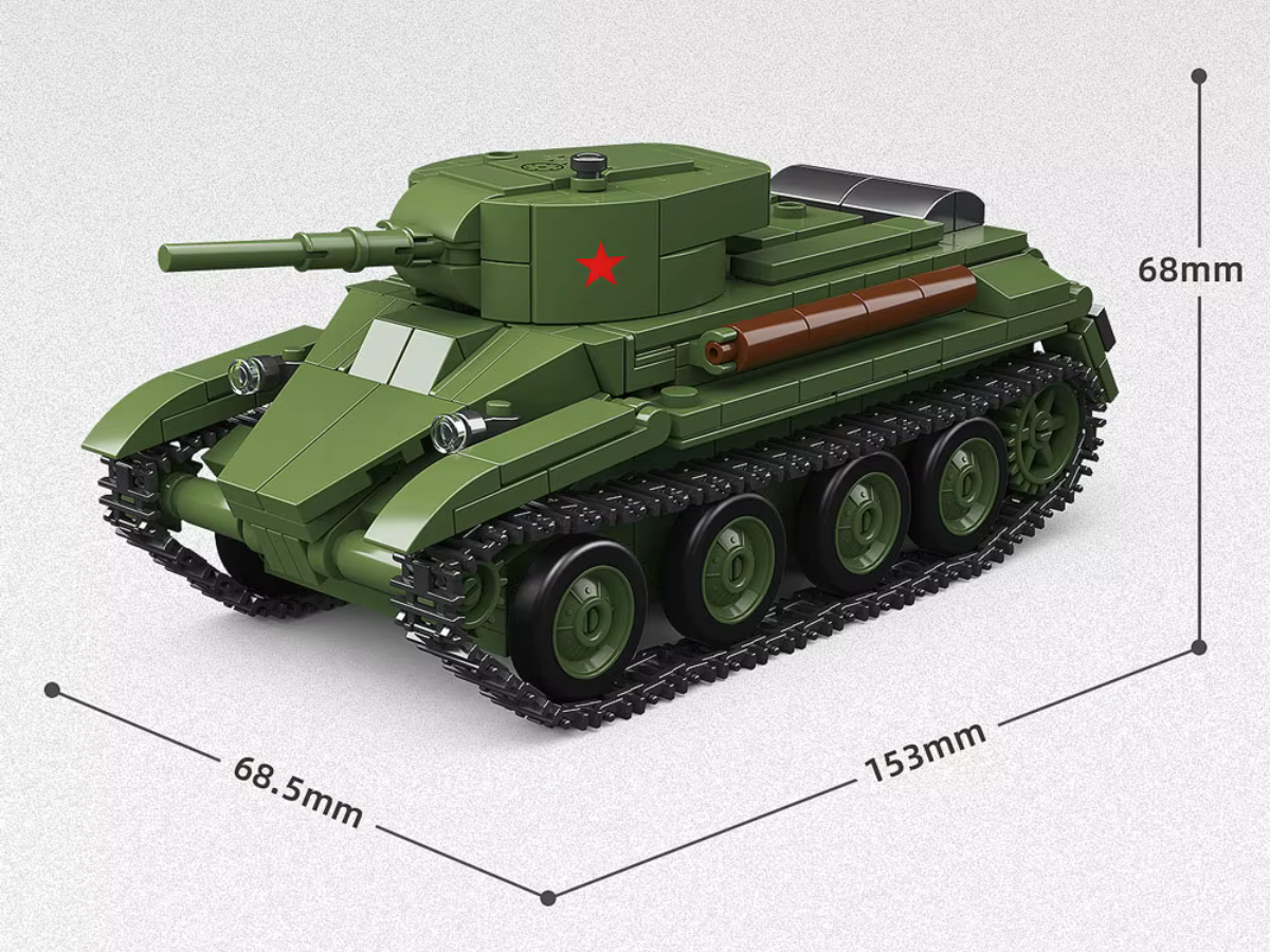 WWII - Russian BT-5 Light Tank - Mil-Blox