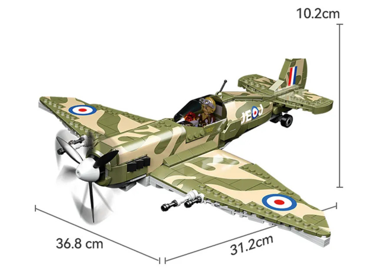 WWII - British Supermarine Spitfire - Mil-Blox