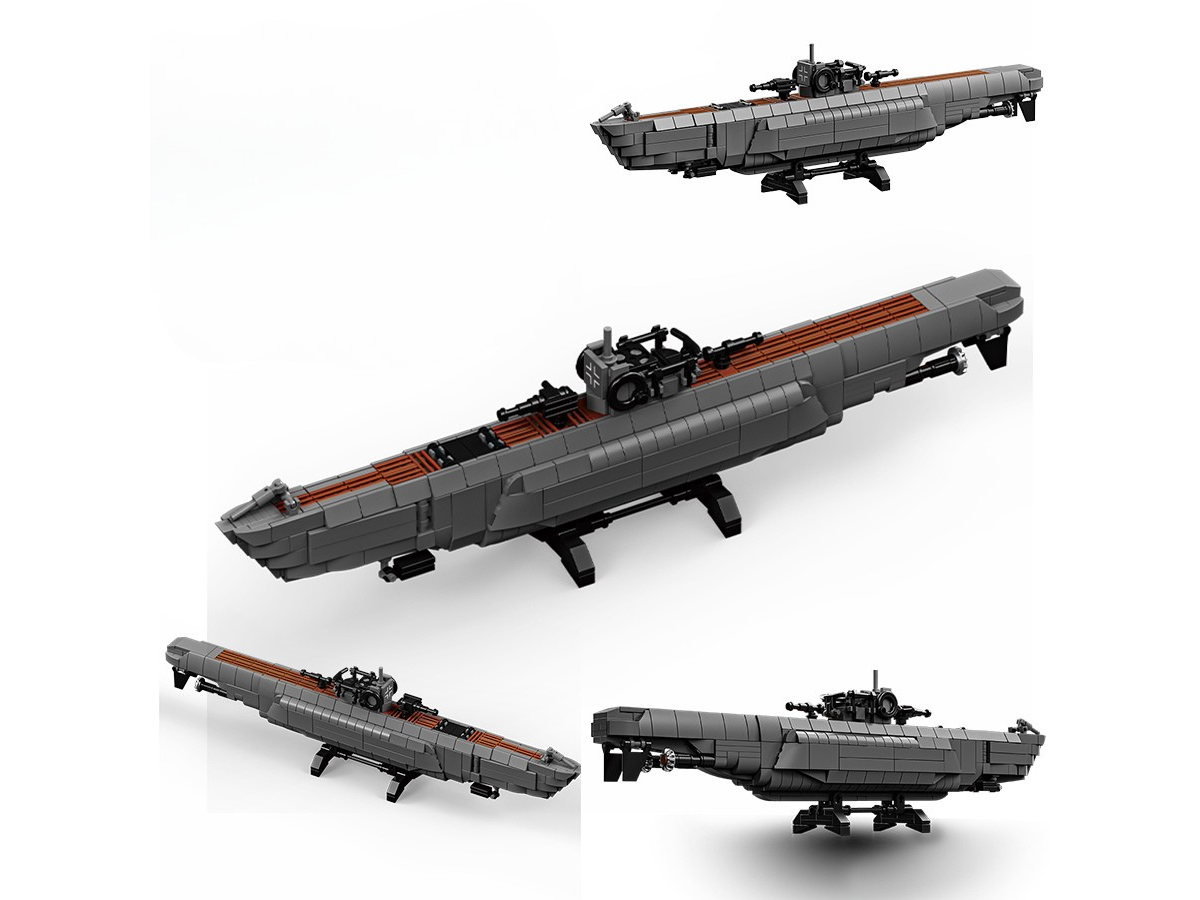 WWII - German U-Boat - Mil-Blox
