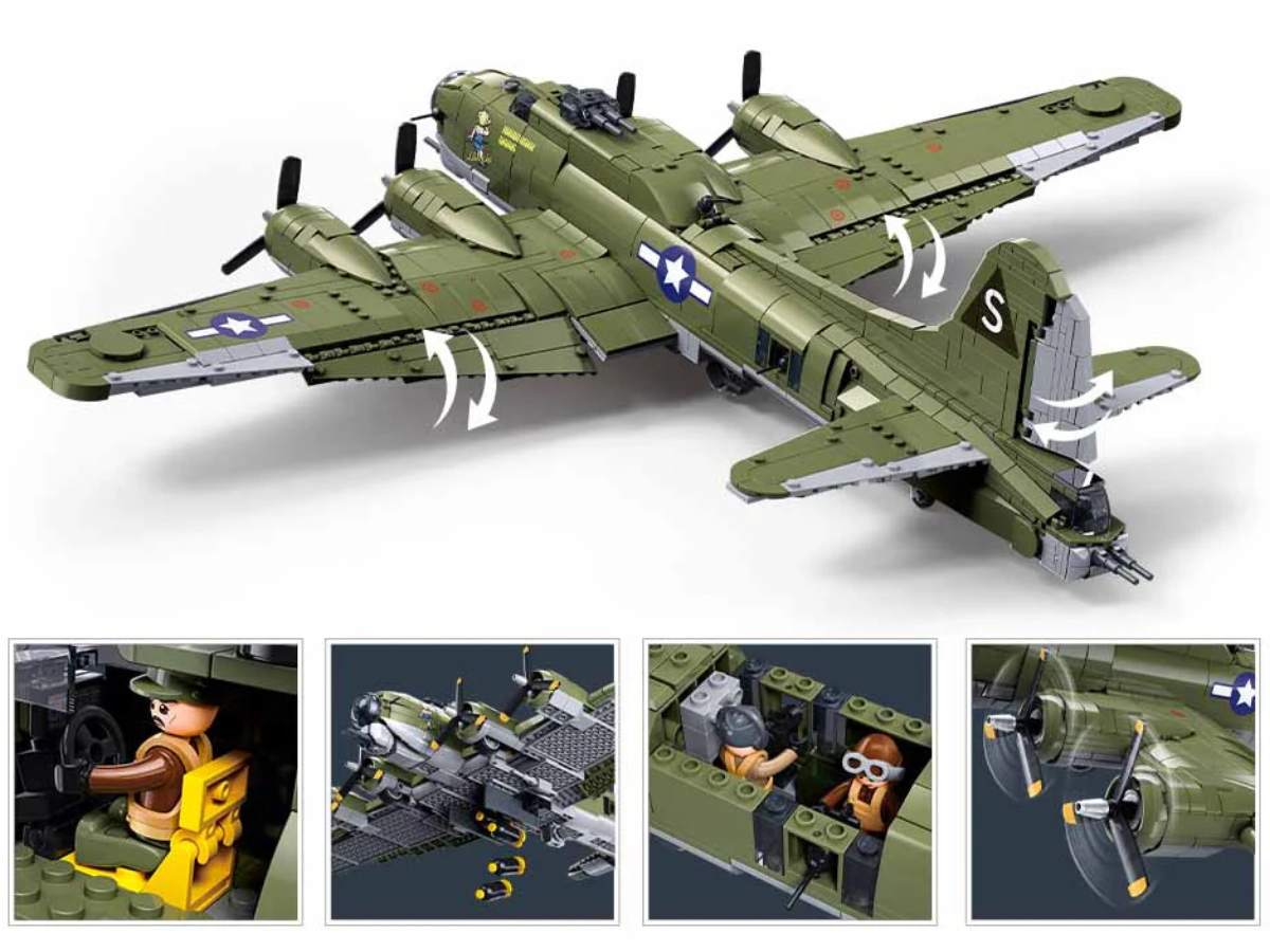 WWII - B-17 Flying Fortress - Mil-Blox