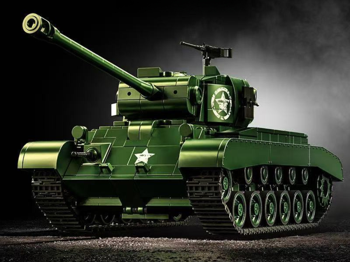 WWII - M26 Pershing Tank - Legendary Series - Mil-Blox