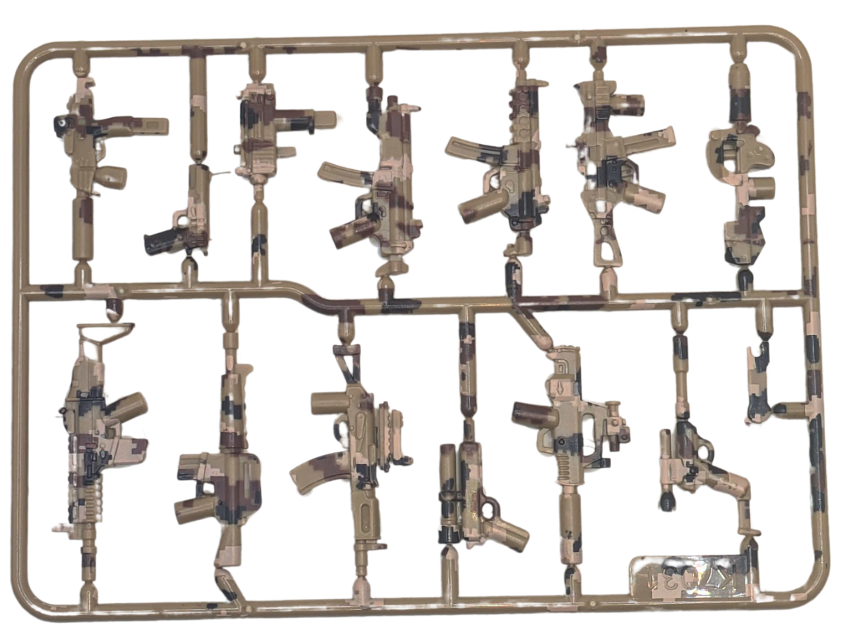 Israeli - Mossad Commandos - 5-Man Squad - Mil-Blox - Mil-Blox