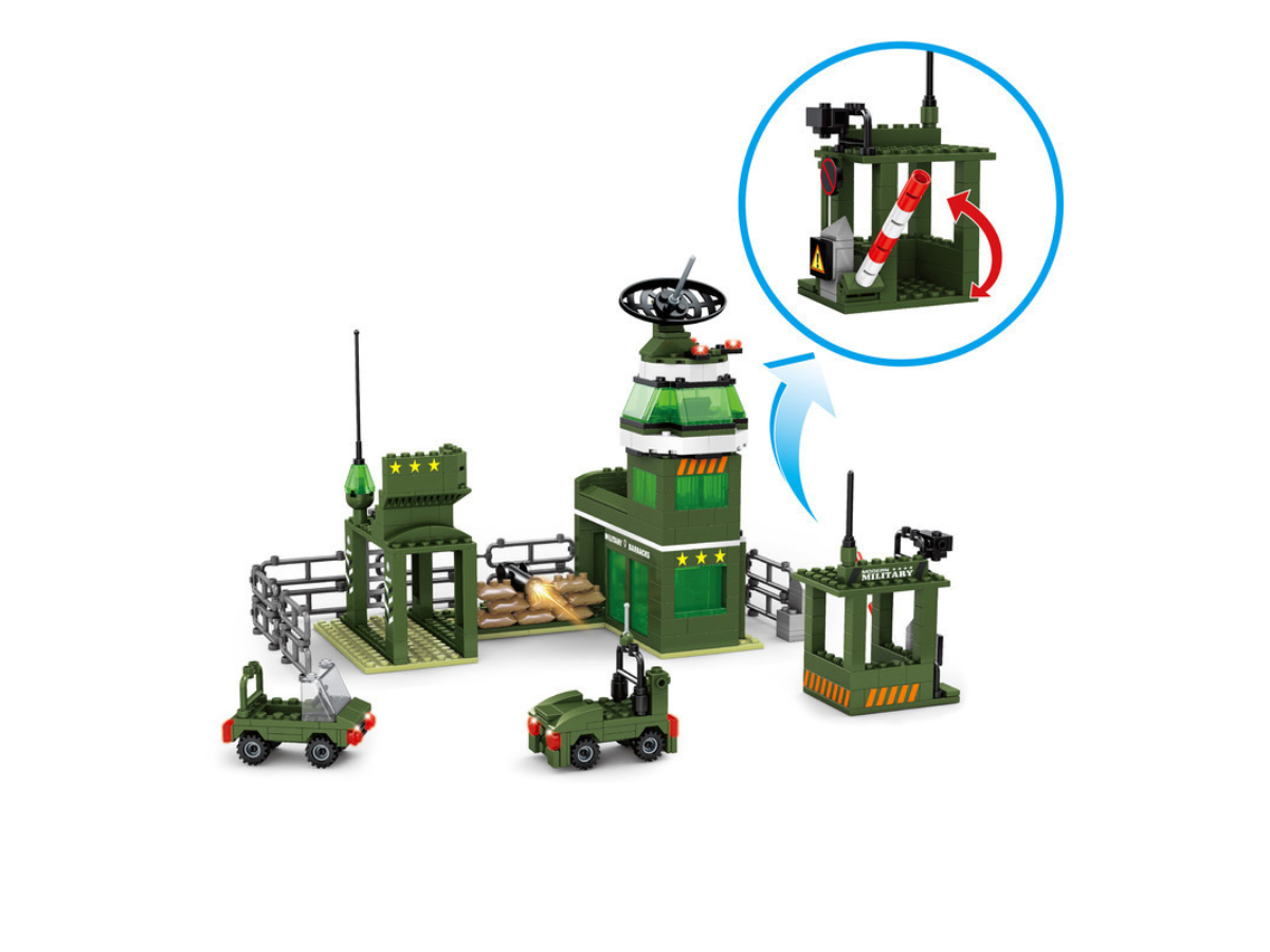 Valor Guard Air Traffic Control and Barracks Base - Mil-Blox - Mil-Blox